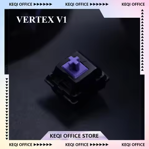 VERTEX V1 Linear Switches Factory-Lubed Version(With Jars)Mechanical Keyboard DIY Factory Lubed Vers