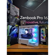 High End PC AMD Ryzen 7 With Nvidia RTX 4080 And 34' Curved Monitor 4K Resolution 1ms 180 Hz