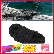 Sunnyhousess Keenso Dock Line  Double Nylon 3/8 Inch X 15ft Marine Grade Boat Rope with 12in Eyelet 