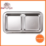 STENLOCK Korean POSCO Stainless Steel Kids Snack Tray