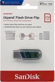 Used Sandisk iXpand Flip 256G OTG for iPhone or iPad