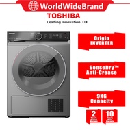 Toshiba TD-BK100GHM(SK) 9KG  / TD-BK110GHM(SK) 10KG Heat Pump Dryer Origin Inverter SenseDry™ Anti-C