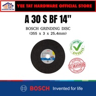 [ BOSCH ] CUTTING DISC For Heavy Metal 355mm x 3mm x 25.4mm (2608619276)