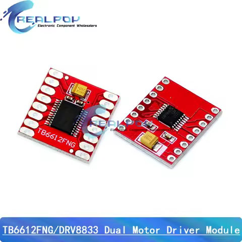 TB6612 DRV8833 Dual Motor Driver 1A TB6612FNG for Arduino Microcontroller Better than L298N