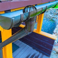 8Pcs Plastic Gutter Guards Downpipe Leaf Guard Downspout Filter Drain Pipe Debris Dirt Protector Dra