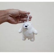 Cute We Bare Bears Ice Bear Character Doll Size 12 cm We Bare Bears/ Wbb