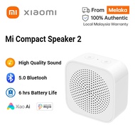 Xiaomi AI Bluetooth Speaker Portable Version Wireless Bluetooth 5.0 Smart Voice Control Handsfree Bass Speaker With Mic HD Call
