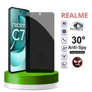 Tempered Glass Realme C71 C75 C75X C67 C61 C51 C53 Anti-Spy