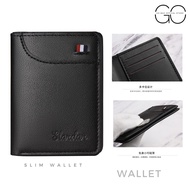 Men's Short Wallet Men Leather Zipper Coin Purse Card Pocket Dompet Lelaki Pendek Zip Beg Duit Syili