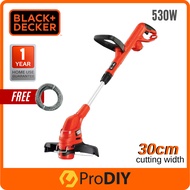 BLACK & DECKER GL5530 Grass String Trimmer Mesin Rumput 530W ONLY FOC Trimmer Line + Glove + Goggles