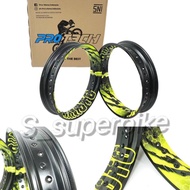 ALLOY RIM KAWASAKI KLX150 FRONT 3.0 X 17 REAR 3.5X17 KLX ALLOYRIM KLX KLX150 lubang tyre tire rim