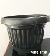 Pot bunga | pot kembang | Pot Plastik | pot besar jumbo PKN55Hitam
