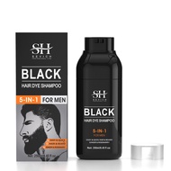 Sevich Darkening Shampoo Gray To Black For Men Black Hair Dye Shampoo Natural Removal White Hair Mou