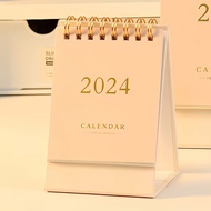 1PC Mini 2024 Minimalist Calendar Plan This Calendar Book Desktop Decoration