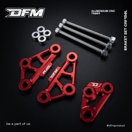 MESIN HONDA Crf 150L Cnc DFM racing engine Bracket Material t6061 engine mounting crf150lHONDA