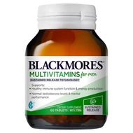 Blackmores Multivitamin For Men Sustained Release 60 Tablets