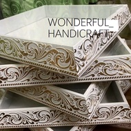 Dulang Papan Dulang Pallet Exclusive Wooden Wedding Tray GKDL