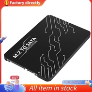 In stock-M.2 Adapter to 2.5 SATA Enclosure, B & M Key SATA Black Support 2230 2242 2260 2280