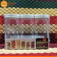 LOCKnLOCK Canister Square Set (M) HTE531S3