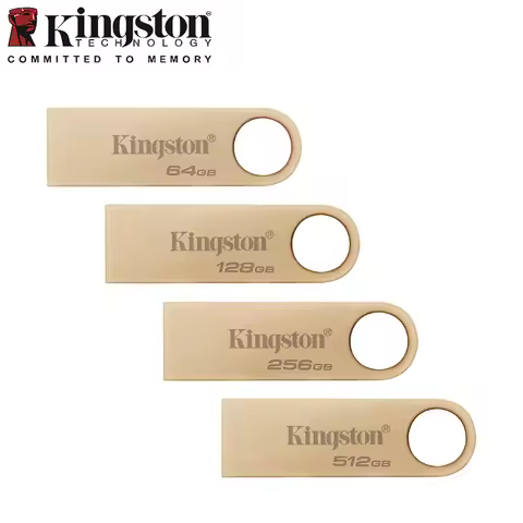 Kingston SE9G3 USB 3.2 Gen1 Metal Flash Drive 64GB-512GB High Speed 220MB/s U Disk