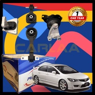 RMS JAPAN QUALITY HONDA CIVIC SNA FD 1.8 2.0 ENGINE MOUNTING SET 100% BARU 1 TAHUN JAMINAN