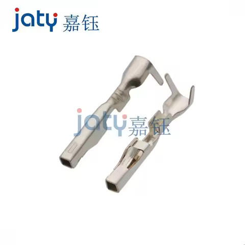 JATY 100pcs DJ623W-1.2*0.6A Car Connector Terminal for Maiteng Sprint Radar 1452671-1/7-1452668-1