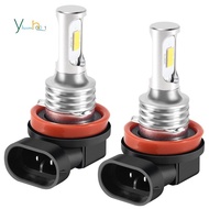 H11 H8 H16 80W 4000LM 3000K Yellow Tech LED Fog Lights Conversion Bulbs Kit