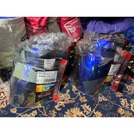 Visor Arai VZ-RAM Titan Tanio Light, Semi, Smoke Blue Original Japan