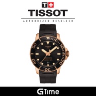 [Official Tissot Warranty] Tissot T120.407.37.051.01 Men's Seastar 1000 Powermatic 80 Diver 300M Watch T1204073705101