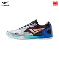 รองเท้าฟุตซอล WINGZ รุ่น SUPRA รองเท้าฟุตซอล UPPER ที่ให้ผิวสัมผัส เสมือนหนังแท้ ข่วยจับคุมบอลได้อย่