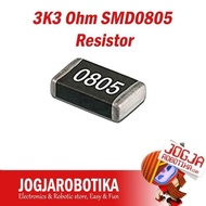 SMD0805 Resistor 3K3 Ohm