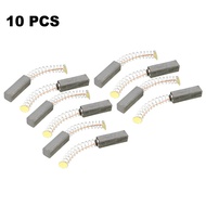 ⭐ Hot selling ⭐ 10pcs Carbon Brushes for Electric Motors 20mm x 6mm x 6mm Replacement Part
