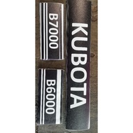 STICKER KUBOTA B6000/B7000