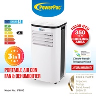 iFan 3IN1 Portable Aircon 10000 BTU / Portable Air Conditioner / Fan / Dehumidifier Cools up to 350 sq. ft. (IF9010)