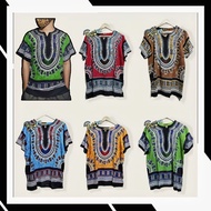 Banana Clrd Dashiki Bohemian Shirt Rhapsody Boho Batik Ethnic Indian TShirt