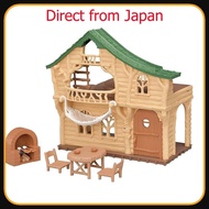 Direct From JAPAN Sylvanian Families Family Trip House [Wakuwaku Log House in the Forest] Ko-62 ST mark certification 3 years and up Toys Dollhouse Sylvanian Families EPOCH