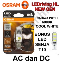 Lampu Motor LED OSRAM Honda Beat POP (putih) Bohlam H6 M5 T19 AC DC