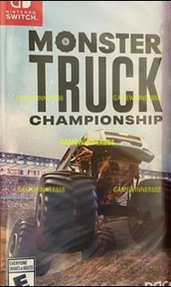 全新 Switch NS遊戲 怪物卡車冠軍賽 Monster Truck Championship 美版中英文版