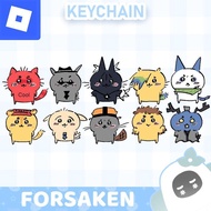 Ganci / Gantungan Kunci Akrilk / ROBLOX FORSAKEN X CHIIKAWA - (1) c00lkidd