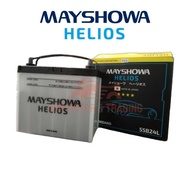 Battery / Bateri Mayshowa Helios NS60 NS60L 55B24L For Vios Altis Civic Accord HR-V Waja Iswara Saga