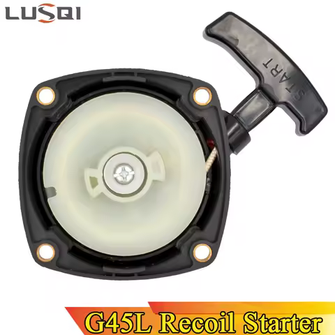 LUSQI Recoil Hand Pull Starter Garden Tools Petrol Brush Cutter Start Replacements For 143R 443R BC4