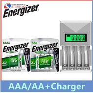 Energizer Recharge Power Plus AA/AAA 4s Batteries (Card）+Charger