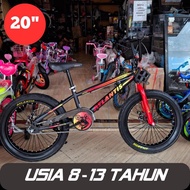 BMX BIKE 20 ATLANTIS 610 DISC BRAKE 3.0 TIRES JUMBO TIRES AND BMX 20 AT 401 2.4 TIRES / FOR TEENS AG