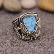 Men's Ring Eagle Design Wings Outspread Flying Ring