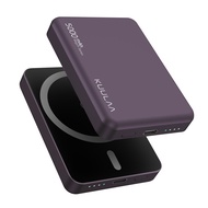【50% OFF Voucher】KUULAA 5000mAh Magnetic Wireless PowerBank for iPhone 15/14/13/12 Series Super Mini Magnetic Battery Pack PD 20W Fast Charging Stronger Magnet Stick Wireless Portable Charger
