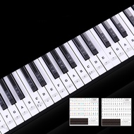 dsv7brod4z Transparent Piano Keyboard Sticker 88 Keys Electronic Keyboard Piano Sticker