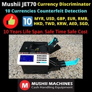 Mushii JET70 MYR and USD Currency Detector. Detects super dollars. No more fake USD