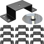 IRENPORU 10 Pcs Trailer Stake Pocket Bracket for 2'' x 4'' Lumber Heavy Duty Utility Stake Pocket fo