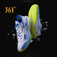 361 Degrees BIospeed BB รองเท้ากีฬาดูดซับระบายอากาศช็อคของผู้ชาย Sepatu Basket Profesional 672511114