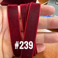1 ROLL 10 yards & 50 yards - 3.8 CM | RIBBON VELVET NP | RIBBON NP 3.8 CMbeludru